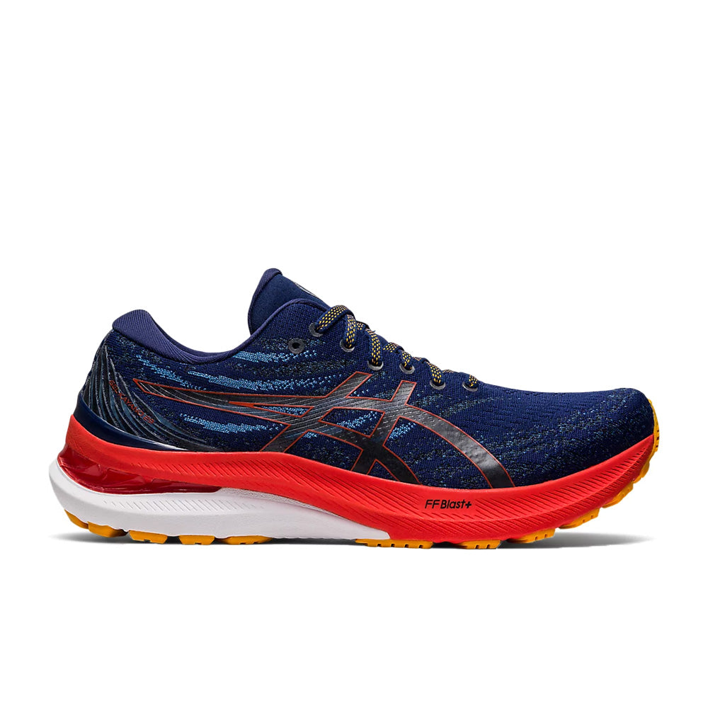 Men's Asics Gel-Kayano 29, Deep Ocean/Cherry Tomato, 11.5 D Medium