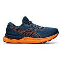 Men's Asics GEL-Nimbus 24, French Blue/Shocking Orange, 10 D Medium