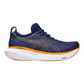 Men's Asics Gel-Nimbus 25, Deep Ocean/Bright Orange, 12 D Medium