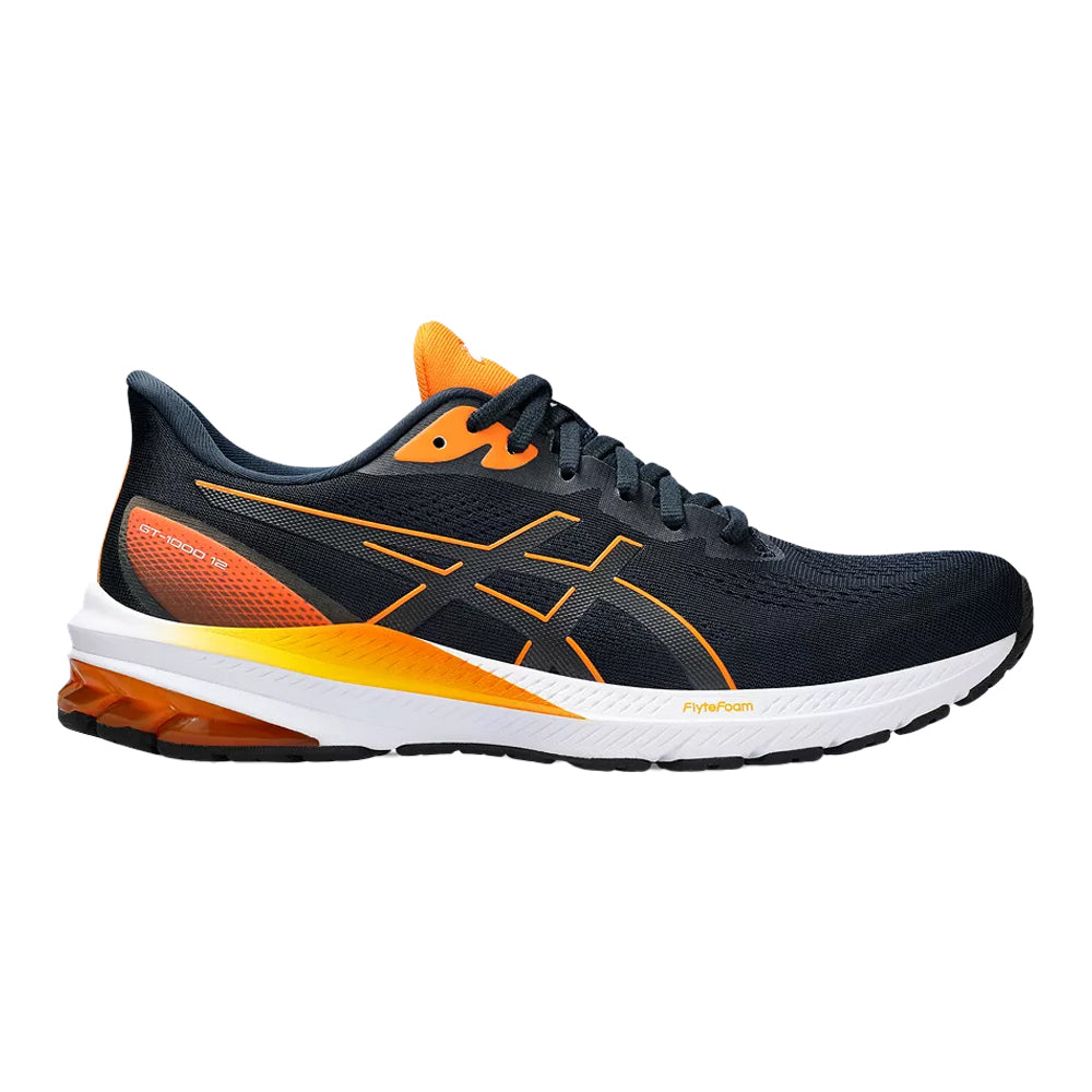 Men's Asics GT-1000 12, French Blue/Bright Orange, 13 D Medium