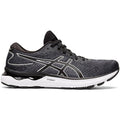 Men's Asics Gel-Nimbus 24, Black/White, 10 2E Wide
