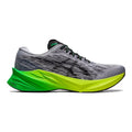 Men's Asics Novablast 3, Sheet Rock/Black, 9 D Medium