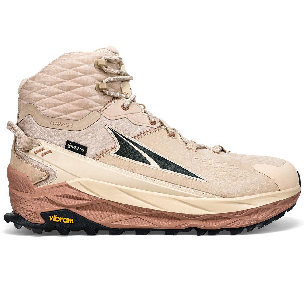 Men's Altra Olympus 5 Mid GTX, Sand, 13 D Medium