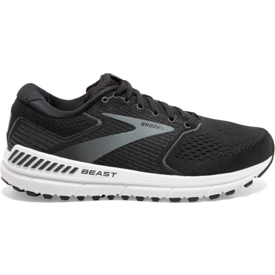 Men's Brooks Beast '20, Black/Ebony/Grey, 12.5 4E Extra Wide