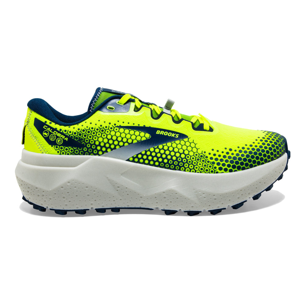 Men's Brooks Caldera 6, Nightlife/Titan/Oyster Mushroom, 10 D Medium