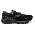 Men's Brooks Ghost 15 GTX, Black/Blackened Pearl/Alloy, 11.5 D Medium