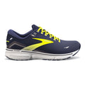 Men's Brooks Ghost 15, Peacoat/Nightlife/Grey, 12 2E Wide