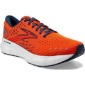 Men's Brooks Glycerin 20, Orange/Titan/Flame, 12 D Medium