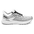 Men's Brooks Glycerin StealthFit 20, White/Grey/Black, 12.5 D Medium