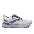 Men's Brooks Glycerin StealthFit GTS 20, Oyster/Alloy/Blue Depths, 11 D Medium
