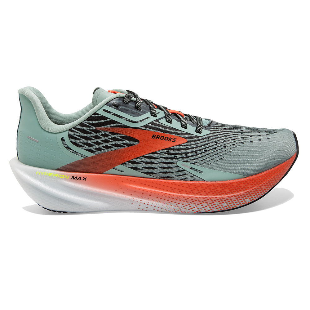 Men's Brooks Hyperion Max, Blue Surf/Cherry/Nightlife, 12.5 D Medium