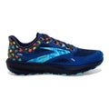 Men's Brooks Launch 9, Blue/Peacoat/Yellow, 9 D Medium