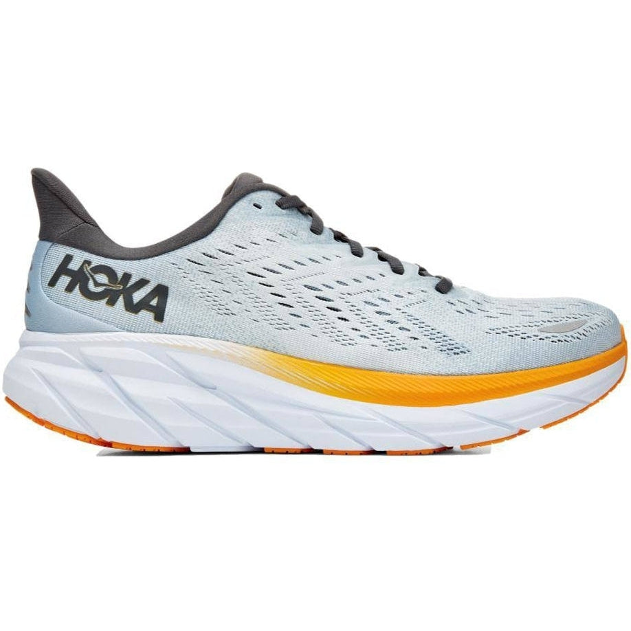 Men's Hoka One One Clifton 8, Blue Fog/Plein Air, 11 D Medium