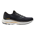 Men's Mizuno Wave Rider 26, Odyssey Grey/Metallic Grey, 12 D Medium