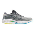 Men's Mizuno Wave Rider 27, Pearl Blue/White, 11 2E Wide