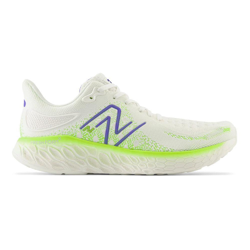 Men's New Balance Fresh Foam X 1080v12, Sea Salt/Electric Indigo, 12 D Medium