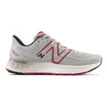Men's New Balance Fresh Foam X 880v13, Aluminum Grey/Crimson, 12 2E Wide