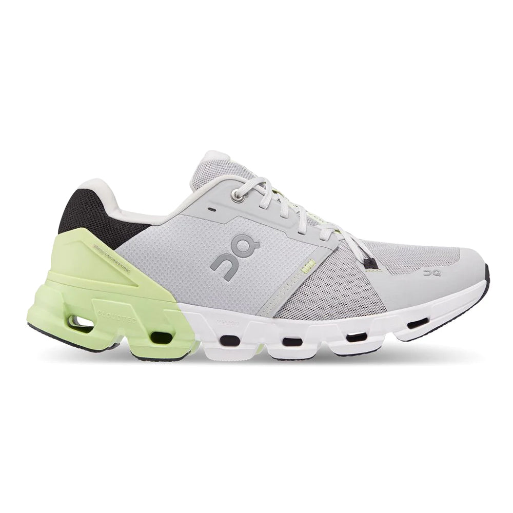 Men's On Cloudflyer 4, Glacier/Meadow, 10.5 D Medium