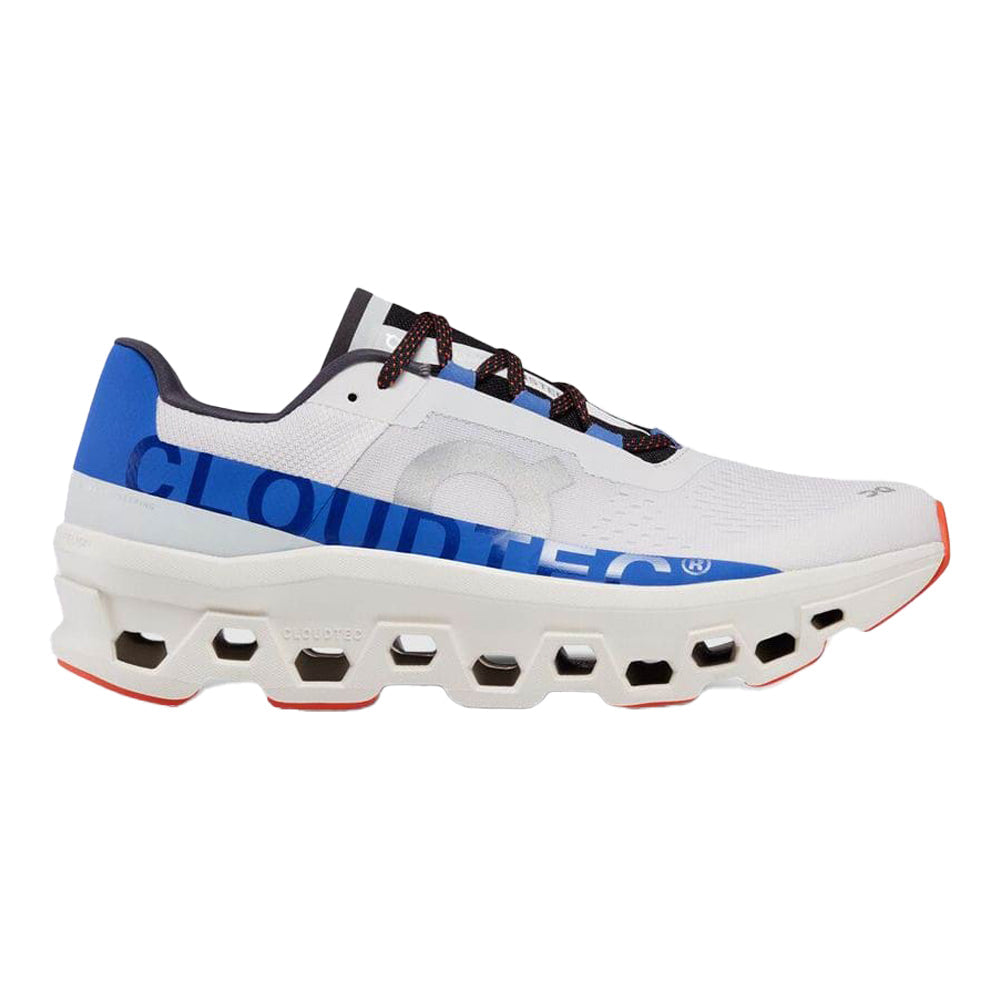 Men's On Cloudmonster, Frost/Cobalt, 10.5 D Medium