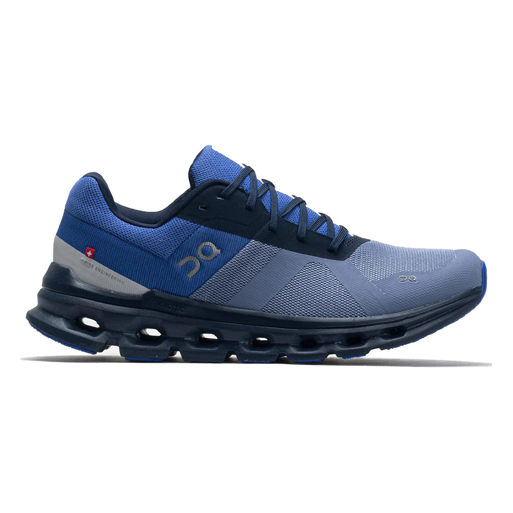 Men's On Cloudrunner, Shale/Cobalt, 9 D Medium