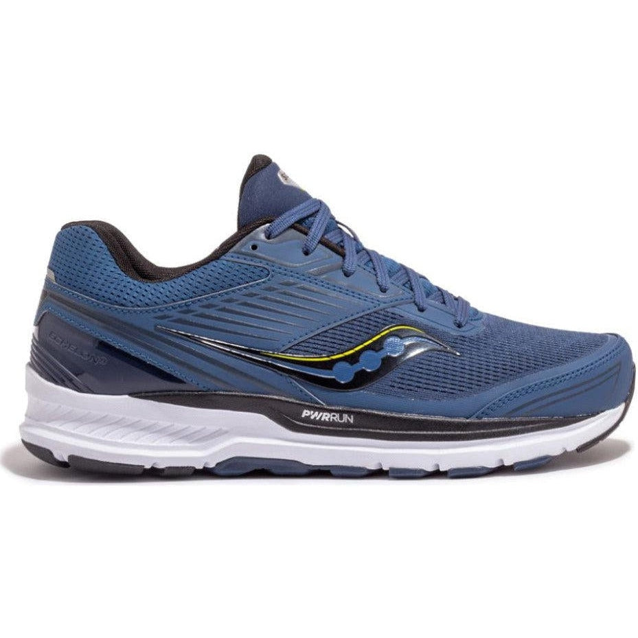 Men's Saucony Echelon 8, Storm/Black, 12.5 D Medium