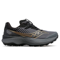 Men's Saucony Endorphin Edge, Black/Goldstruck, 9 D Medium