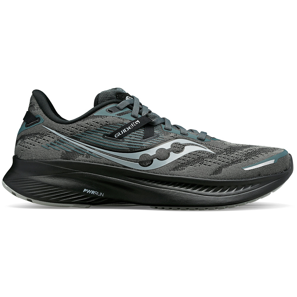 Men's Saucony Guide 16, Wood/Black, 10.5 D Medium