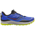 Men's Saucony Peregrine 12, Blue Raz/Acid, 12 D Medium