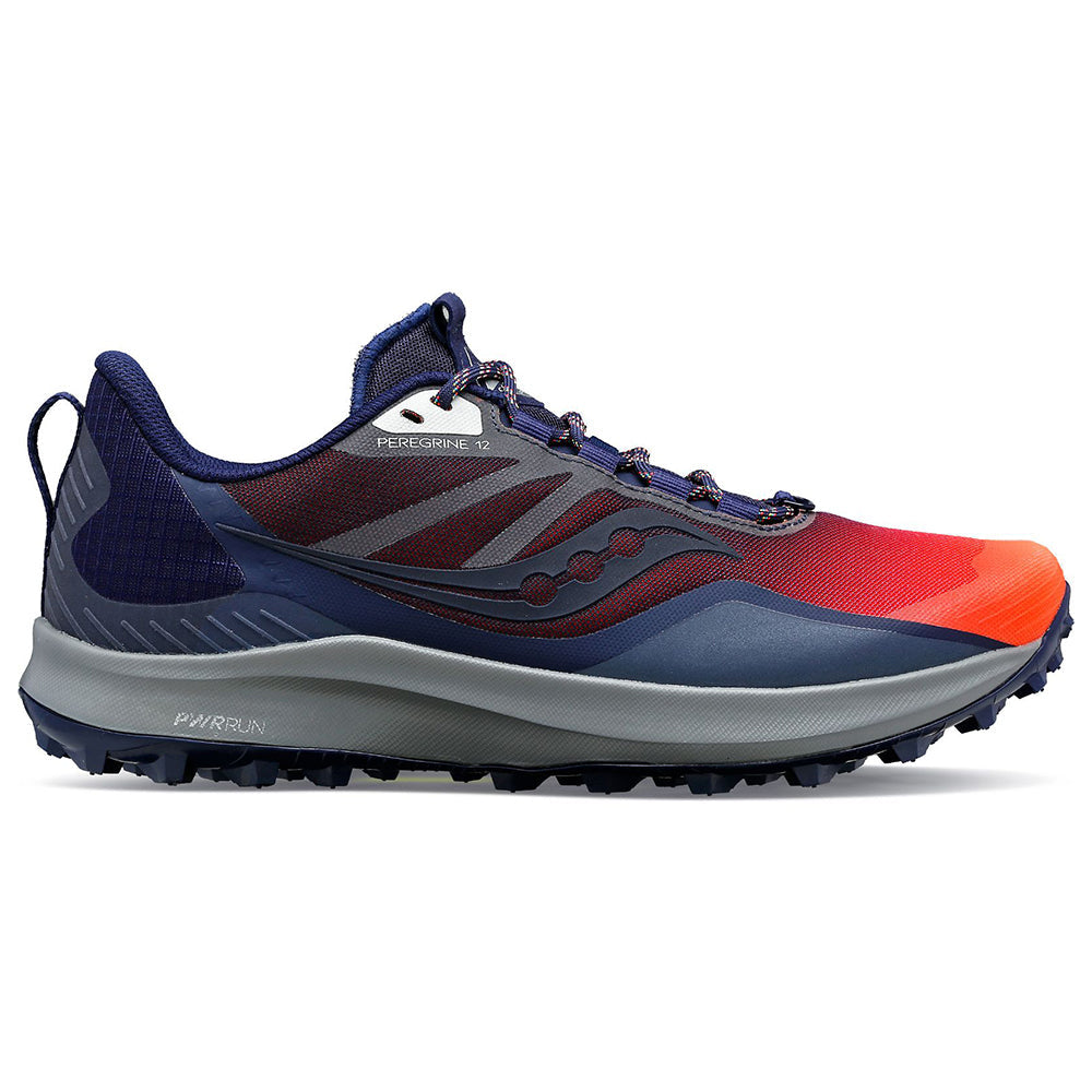 Men's Saucony Peregrine 12, Night/Lite, 9.5 D Medium