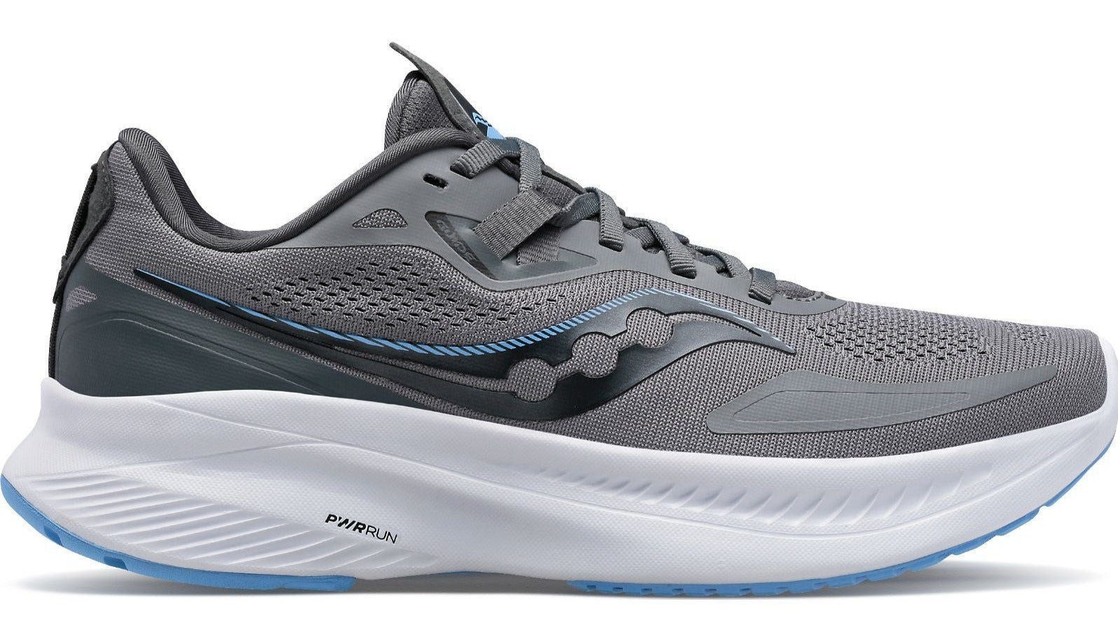 Women's Saucony Ride 15, Charcoal/Jewel, 8.5 B Medium