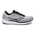Men's Saucony Ride 13, Alloy/Black, 12.5 2E Wide