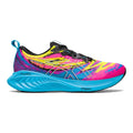 Women's Asics Gel-Cumulus 25, Aquarium/Vibrant Yellow, 8.5 B Medium