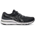 Women's Asics Gel-Kayano 28, Black/White, 8 D Wide
