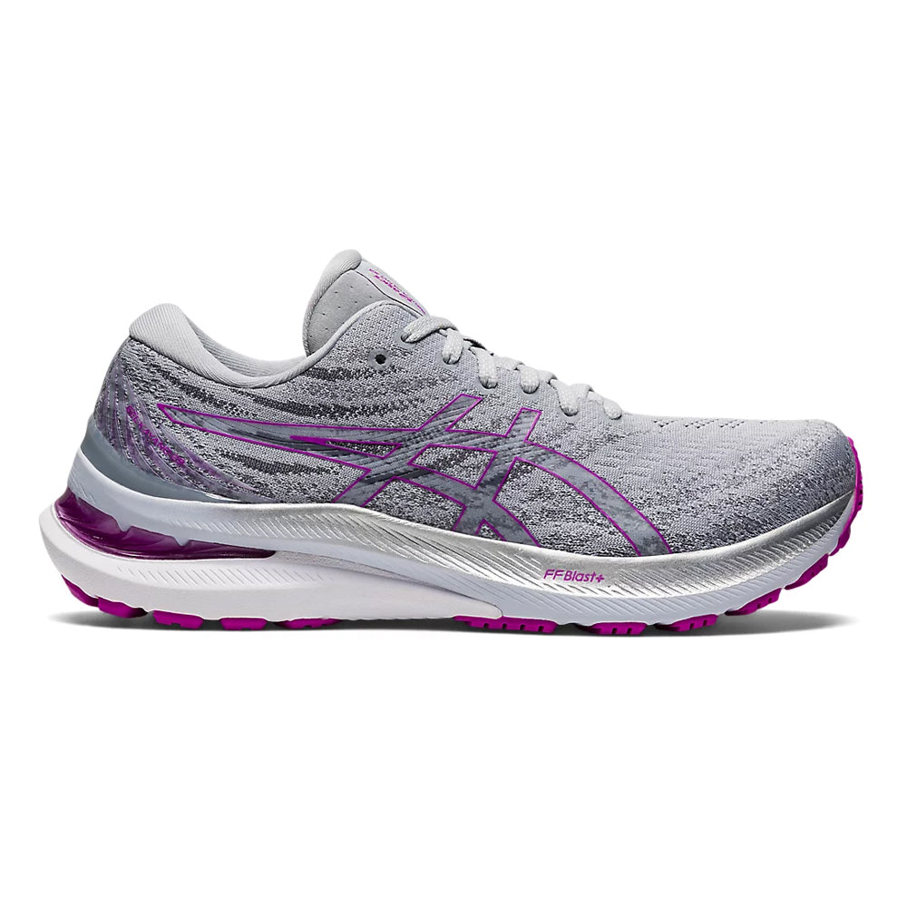 Women's Asics Gel-Kayano 29, Piedmont Grey/Orchid, 11 B Medium