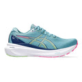 Women's Asics Gel-Kayano 30, Gris Blue/Lime Green, 7.5 B Medium