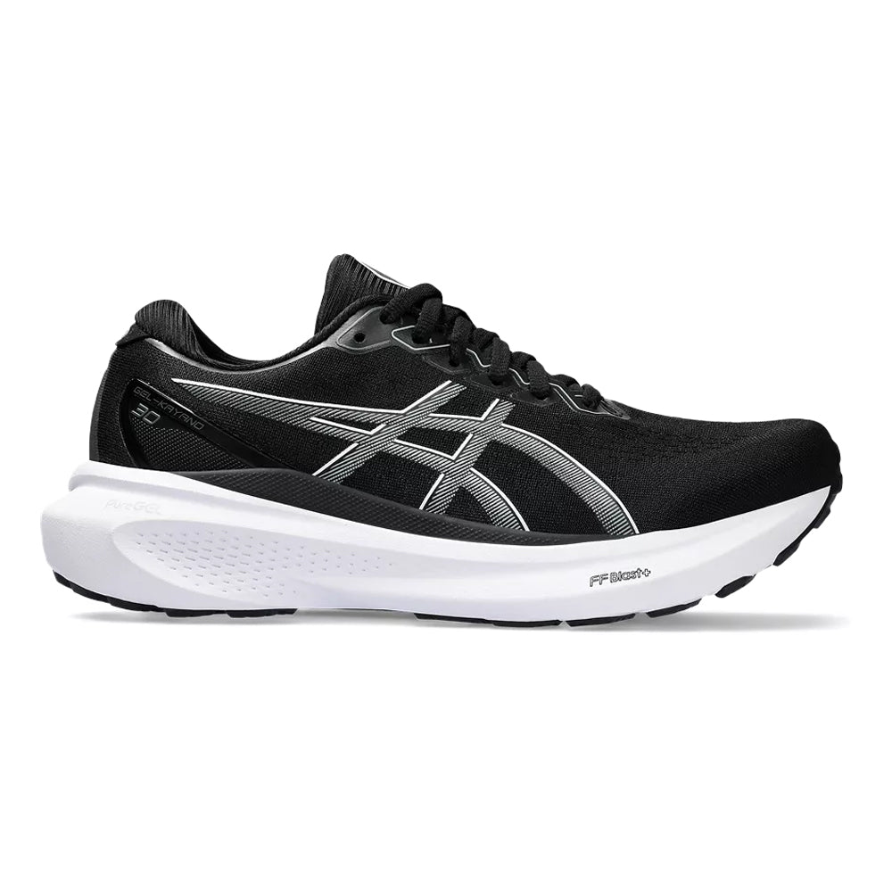 Women's Asics Gel-Kayano 30, Black/Sheet Rock, 9 2A Narrow