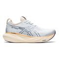 Women's Asics Gel-Nimbus 25, SKY/CREAM, 10 B Medium