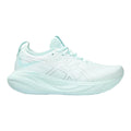 Women's Asics Gel-Nimbus 25, Soothing Sea/Pure Silver, 7.5 B Medium