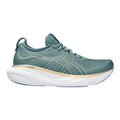 Women's Asics Gel-Nimbus 25, Foggy Teal/Champagne, 7.5 B Medium