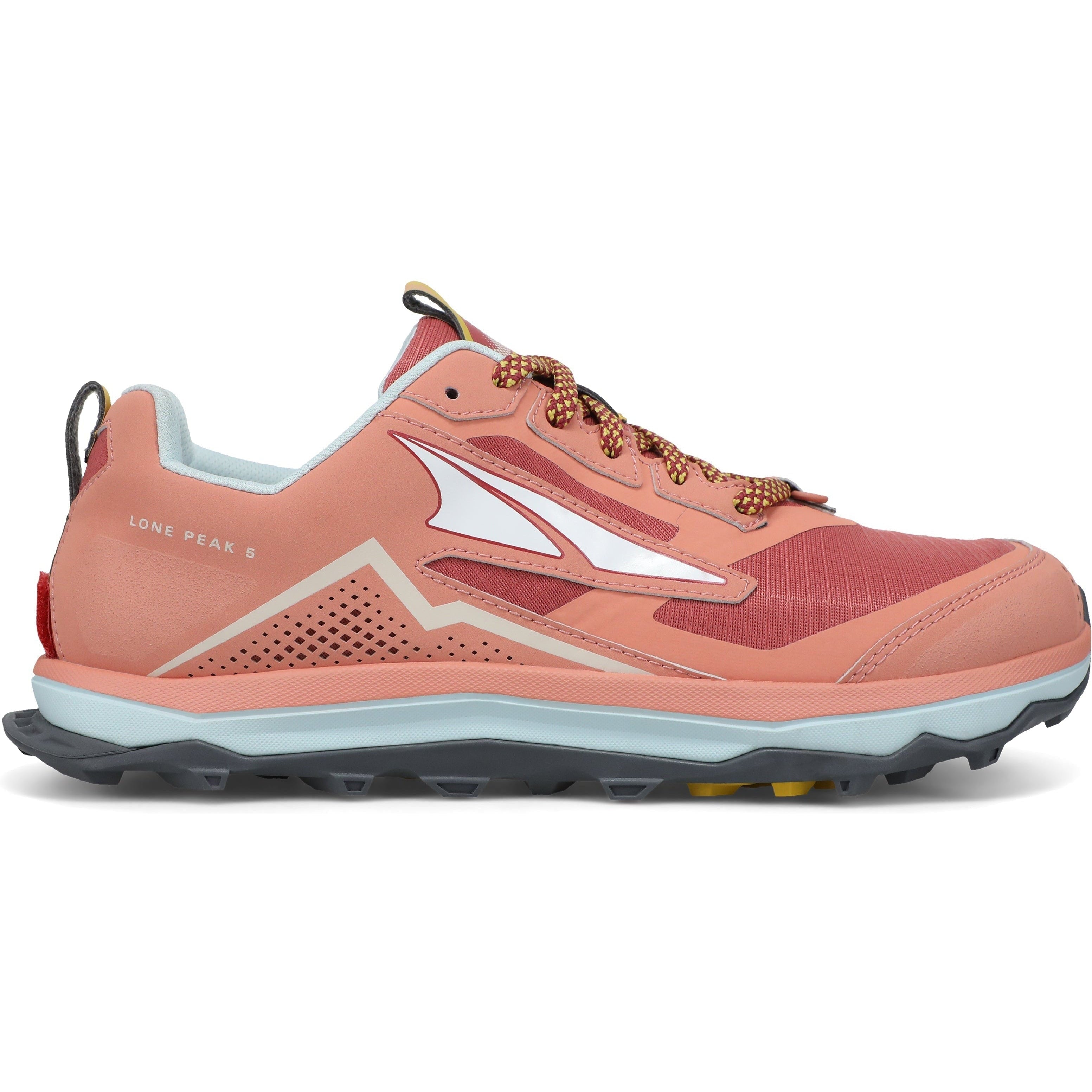 Women's Altra Lone Peak 5, Rose/Coral, 7.5 B Medium