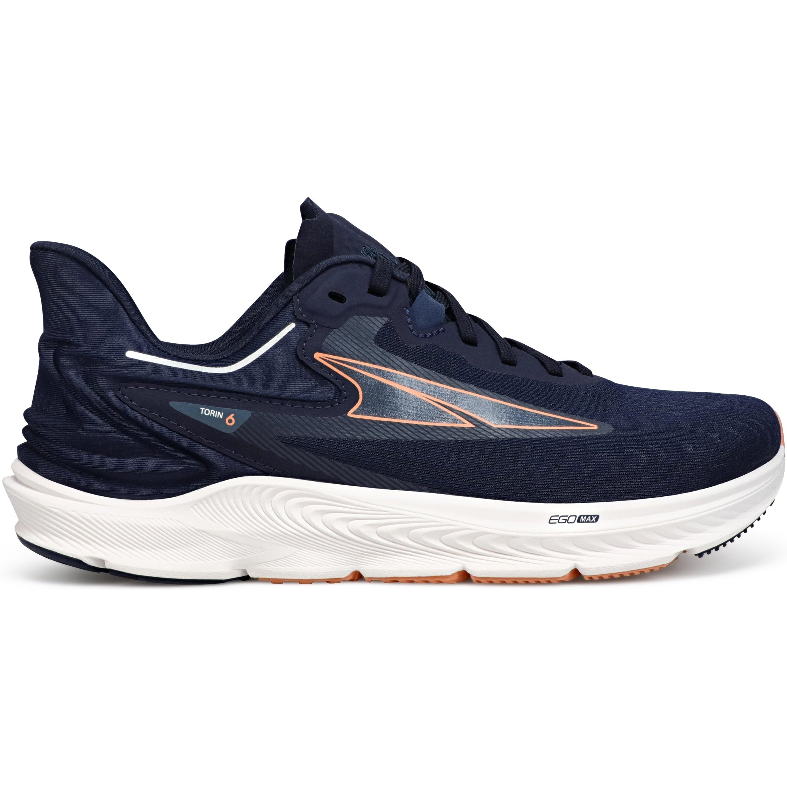 Women's Altra Torin 6, Navy/Coral, 8.5 D Wide