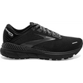 Women's Brooks Adrenaline GTS 22, Black/Black/Ebony, 9.5 D Wide