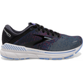 Women's Brooks Adrenaline GTS 22, Lavender/Black/Grey, 6 B Medium