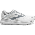 Women's Brooks Adrenaline GTS 22, White/Oyster/Primer Grey, 10 B Medium