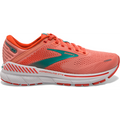 Women's Brooks Adrenaline GTS 22, Coral/Latigo Bay/White, 10 B Medium