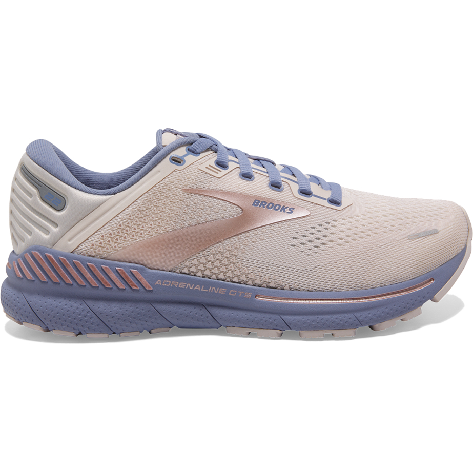 Women's Brooks Adrenaline GTS 22, Lilac/Tempest/Pink, 7.5 B Medium