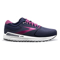 Women's Brooks Ariel '20, Peacoat/Vivid Viola/White, 7.5 D Wide