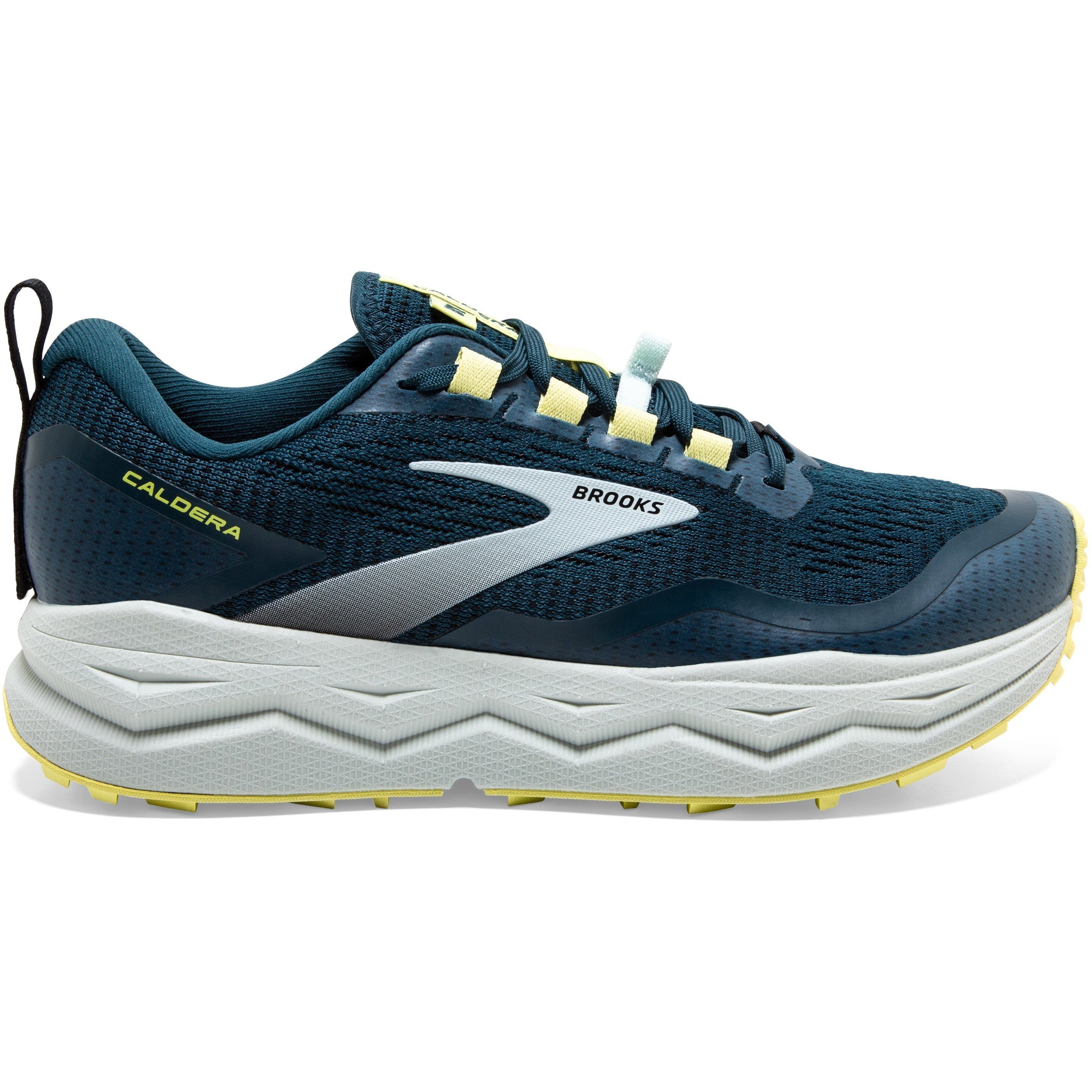 Women's Brooks Caldera 5, Pond/Black/Charlock, 6.5 B Medium