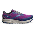 Women's Brooks Divide 4, Purple/Navy/Oyster, 6.5 B Medium