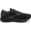 Women's Brooks Ghost 14, Black/Black/Ebony, 8.5 D Wide